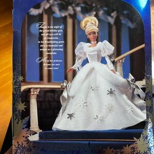 Holiday Disney Cinderella Barbie 1996